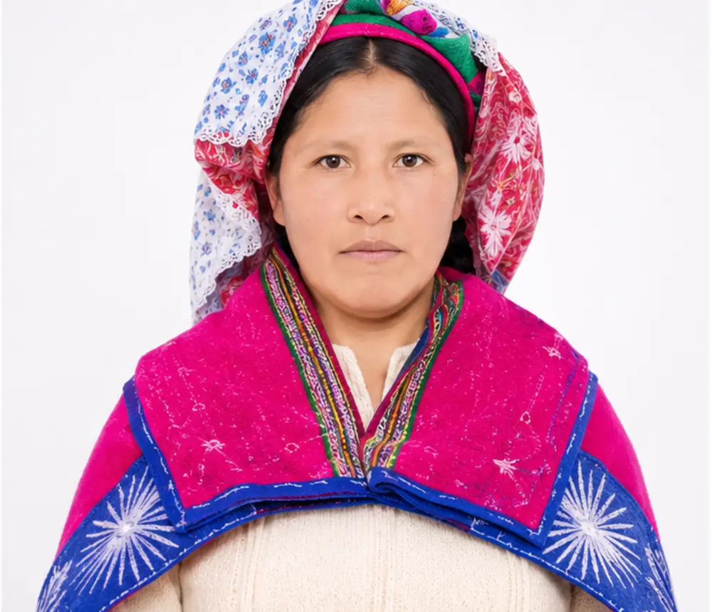 Retrato oficial de Mérida Mamani Turpo